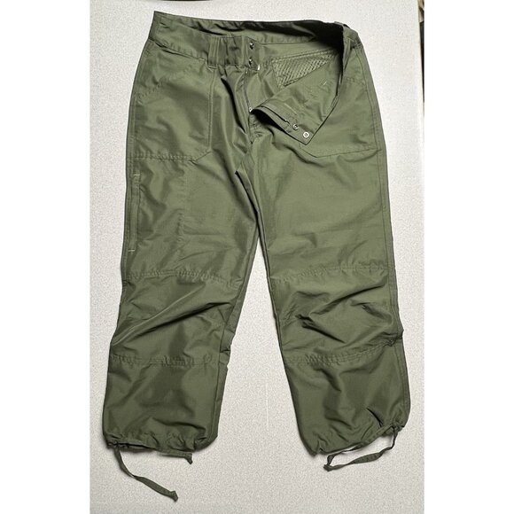 Patagonia Hike Capris Pants Women’s Size 8 Cropped Granola Girl Hiking Poly/span - Picture 1 of 11